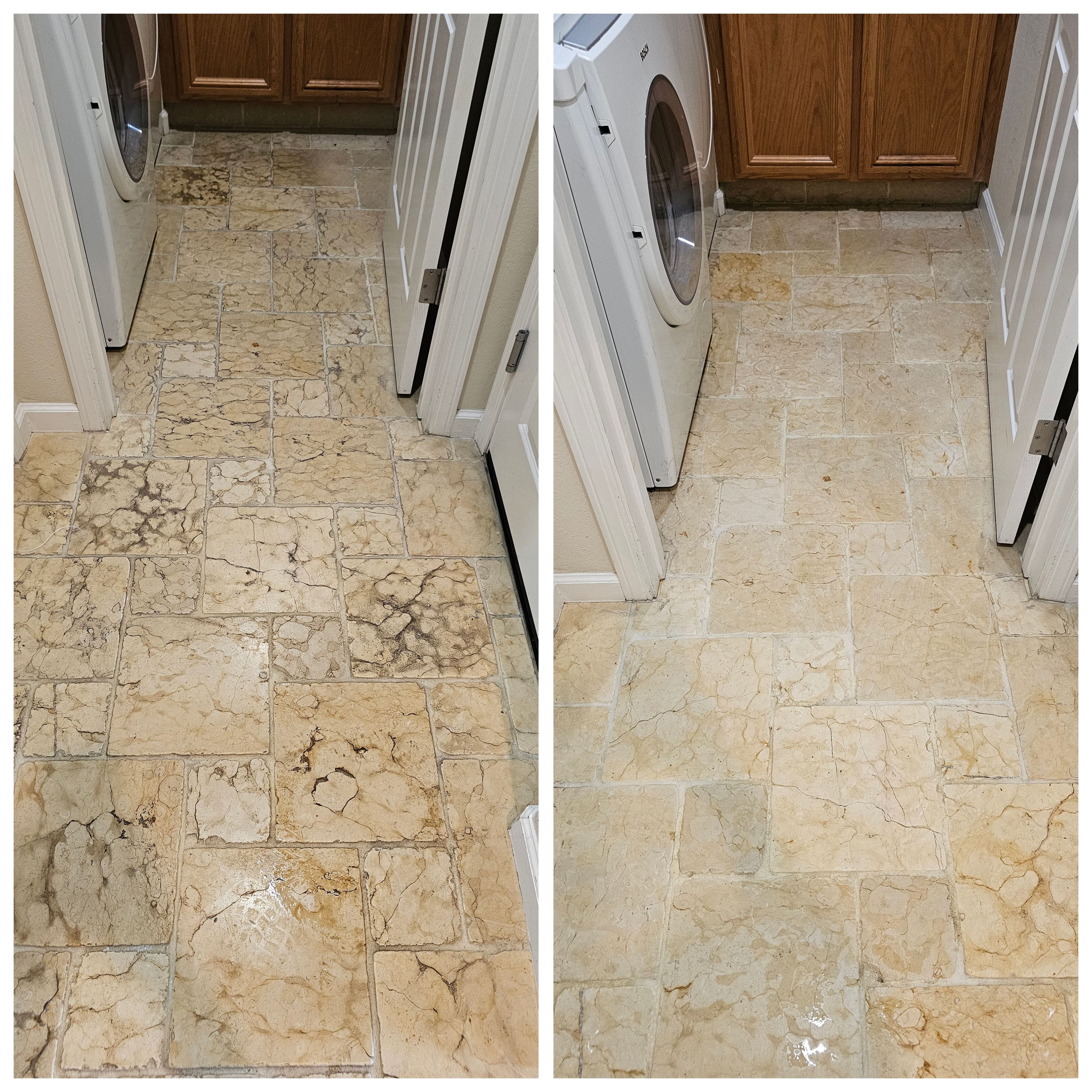 Project Natural Stone Floor Deep Clean in Los Gatos image