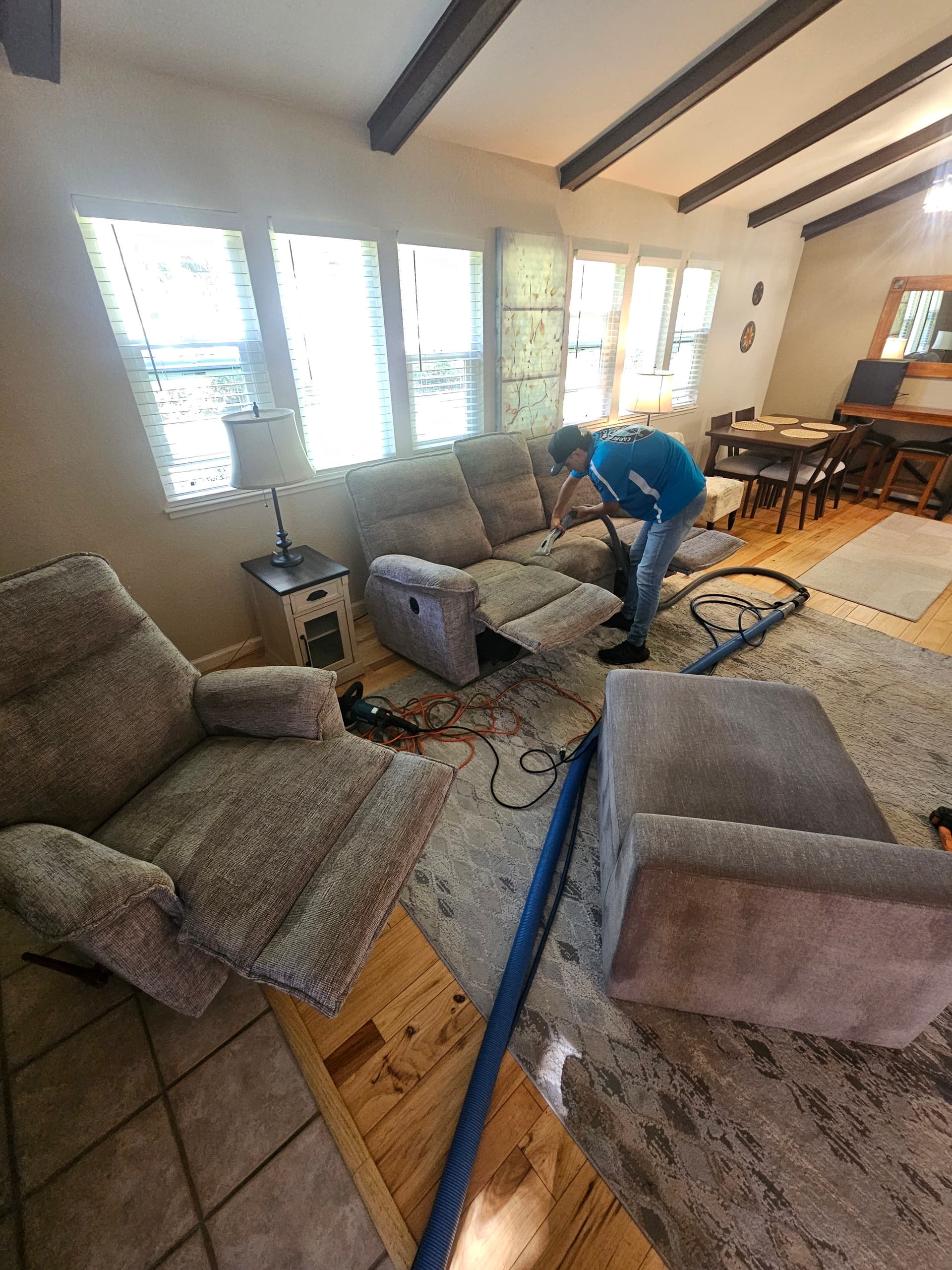 Recliner and Upholstery Cleaning Done Right in Los Gatos image