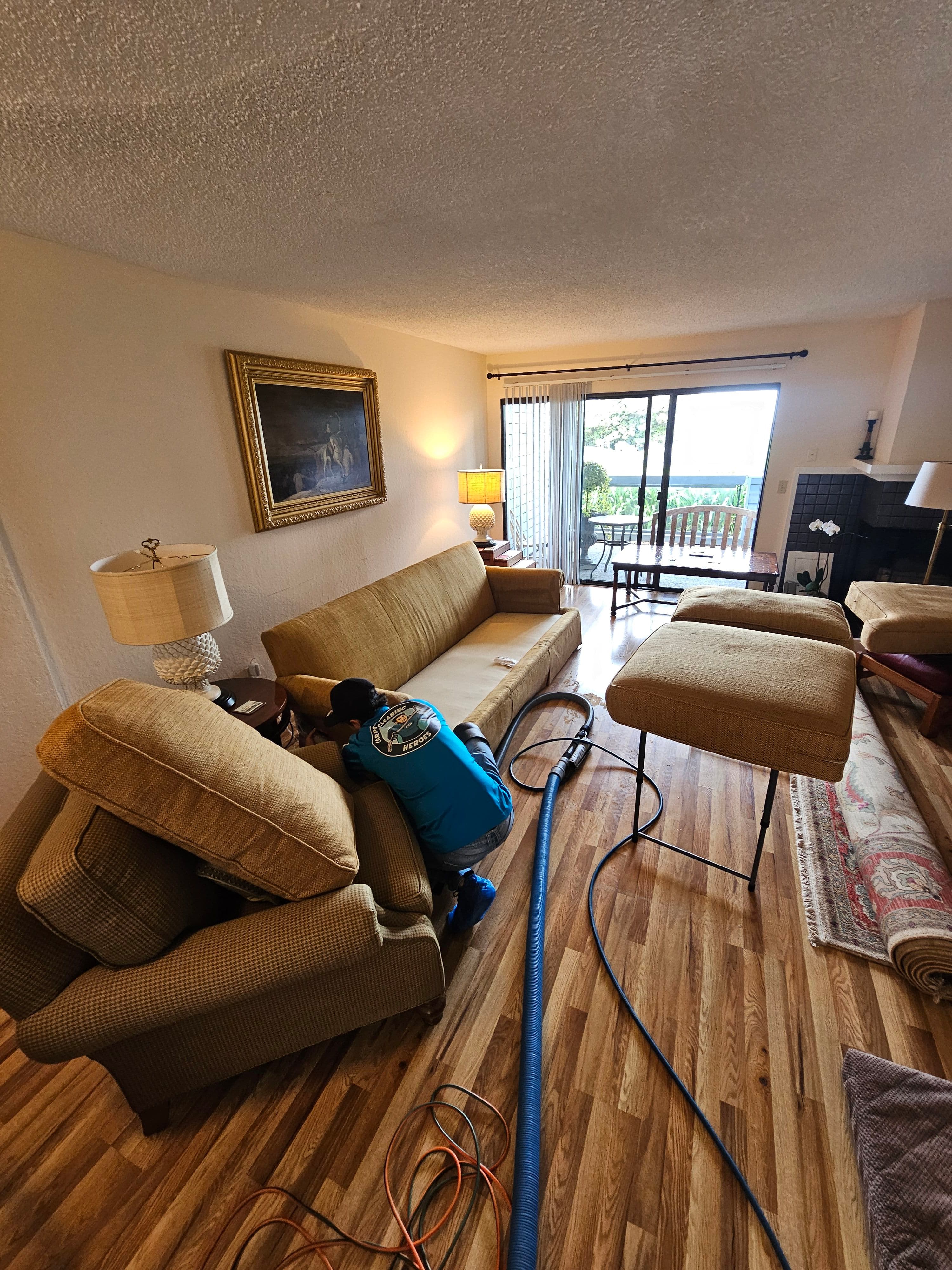 Project Sofa and Chair Upholstery Cleaning in Redwood City image
