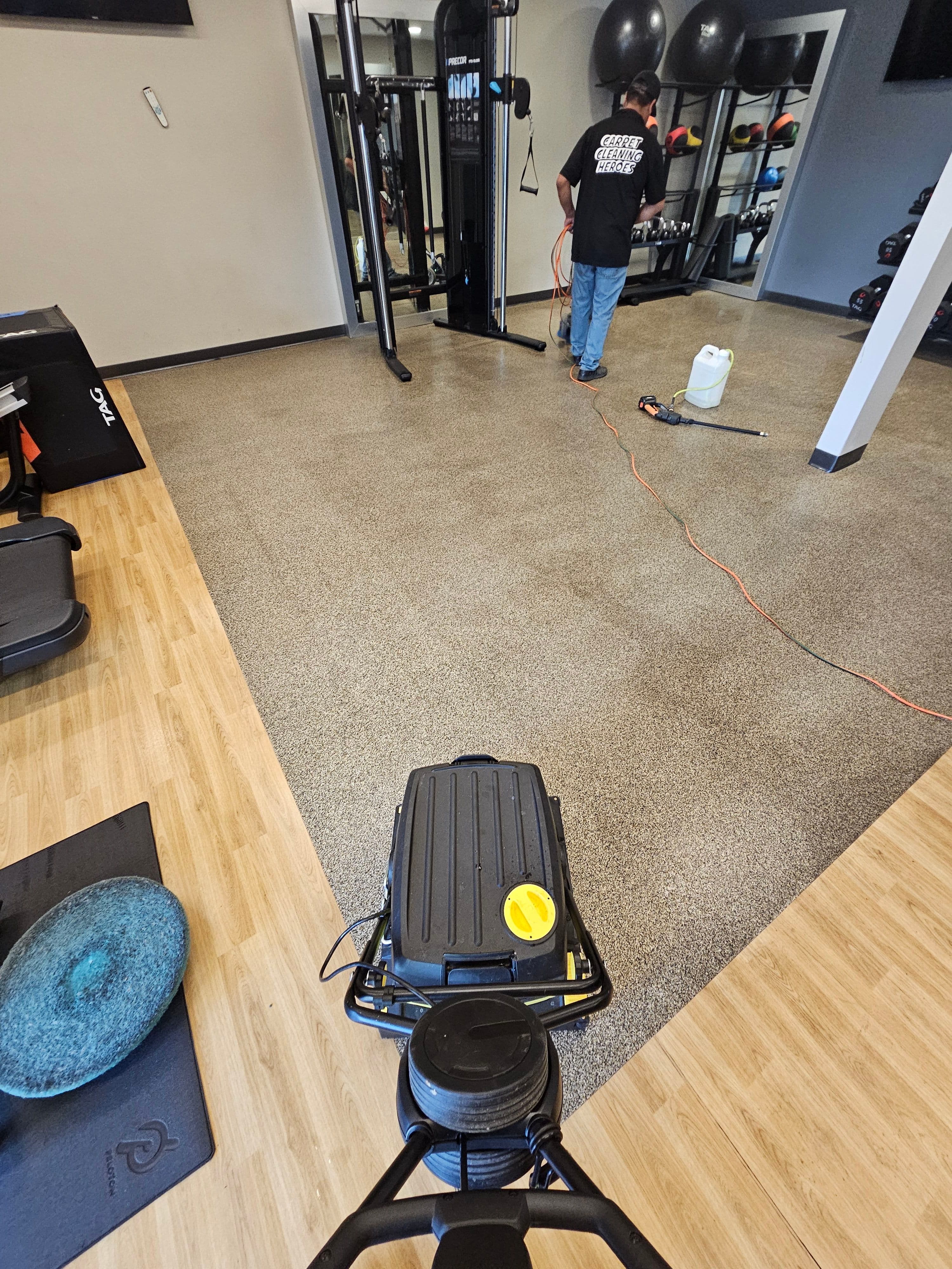 Project Palo Alto Gym Carpet Cleaning Done Right image