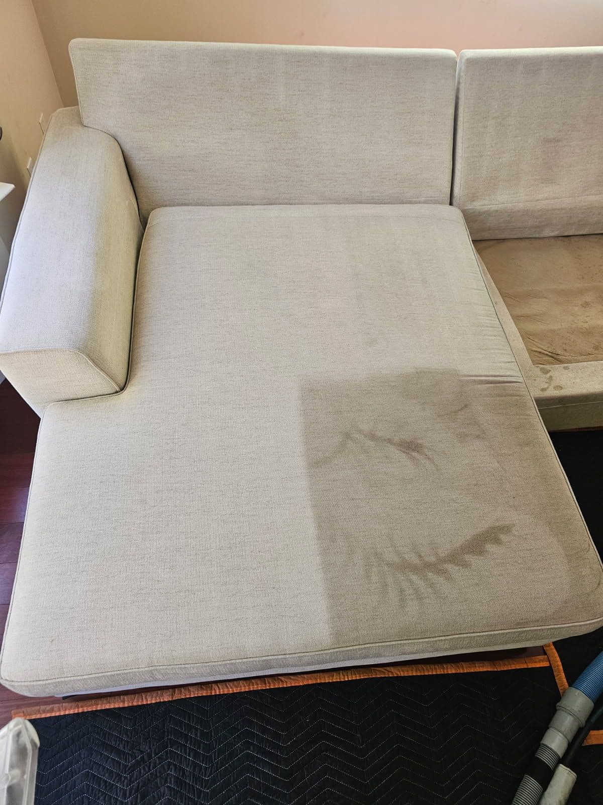 Project Amazing Sofa Transformation Upholstery Cleaning image